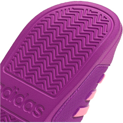 adidas Shower adilette Badelatschen Kinder JS2525 - purple burst/bliss pink/semi ice tangerine 34