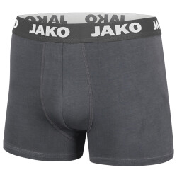 2er Pack JAKO Boxershorts Basic anthrazit S