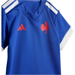 adidas FFR Frankreich Rugby Heim Baby-Minikit KF6825 -...