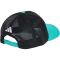 adidas Mercedes - AMG Petronas Formel 1 Team DNA Flatbrim Cap KS8856 - black/semi mint rush 58 - 60 cm