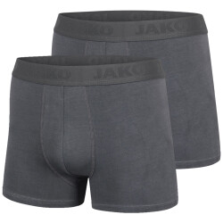 2er Pack JAKO Boxershorts Premium anthrazit S