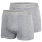 2er Pack JAKO Boxershorts Premium grau meliert S