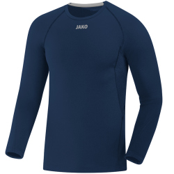 JAKO Compression 2.0 langarm Funktionsshirt navy M