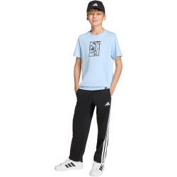 adidas Football Graphic T-Shirt Kinder KA0545 - glow blue 116