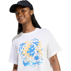 adidas House of Tiro Community Graphic T-Shirt Damen KB7172 - white S