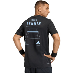 adidas Category Graphic Tennisshirt Herren KE7260 - black L
