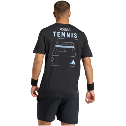 adidas Category Graphic Tennisshirt Herren KE7260 - black XL