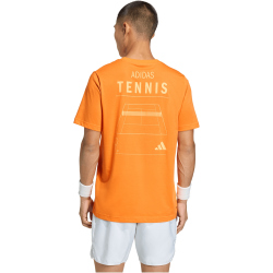 adidas Category Graphic Tennisshirt Herren KB9450 - pure orange L