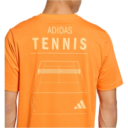 adidas Category Graphic Tennisshirt Herren KB9450 - pure orange XL