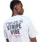 adidas Triple Stripe Vibe Graphic T-Shirt Herren JZ5028 - white M