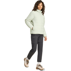 adidas TERREX Multi Essentials Climawarm Steppjacke mit Kapuze Damen KE9917 - halo green XS