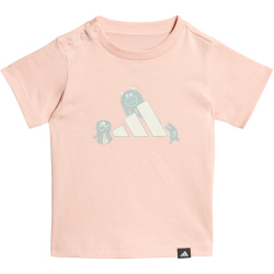 adidas Infant Tiro_Nster Graphic T-Shirt Kinder KA0522 - blush pink 68
