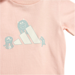 adidas Infant Tiro_Nster Graphic T-Shirt Kinder KA0522 - blush pink 68