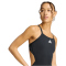 adidas Ripstream Team Thin Straps C-Back Badeanzug Damen KT0523 - black 40