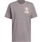 adidas World Wide Hoops Graphic T-Shirt Herren JZ7528 - taupe oxide S