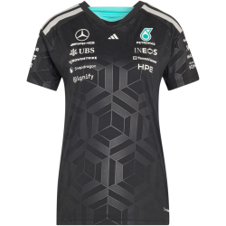 adidas Mercedes-AMG Petronas Formel 1 Team Fahrer Trikot Damen KF0162 - black XS
