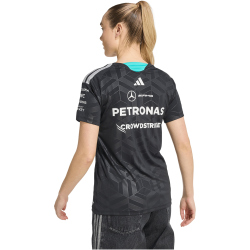 adidas Mercedes-AMG Petronas Formel 1 Team Fahrer Trikot Damen KF0162 - black XS