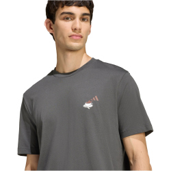 adidas Coffee Cafe Cheescake Graphic T-Shirt Herren...
