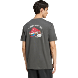 adidas Coffee Cafe Cheescake Graphic T-Shirt Herren...