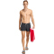 adidas Logo Stretchy Knit 3" Badeshorts Herren KC7297 - black/white XL