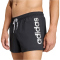 adidas Logo Stretchy Knit 3" Badeshorts Herren KC7297 - black/white XL