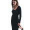 NIKE Sportswear Chill Knit langarm Midikleid Damen
