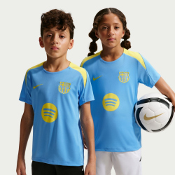NIKE FC Barcelona Dri-FIT Strike kurzarm Trainingsshirt Kinder