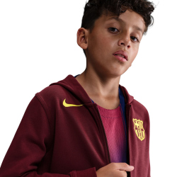 NIKE FC Barcelona Sportswear Club French Terry Kapuzenjacke Jungen