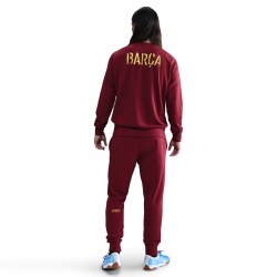 NIKE FC Barcelona Sportswear Club French Terry Crew Sweatshirt Herren