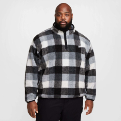 NIKE Club SSNL Winterized Allover Print 1/2-Zip Sweatshirt Herren