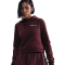 NIKE Sportswear Phoenix Fleece Shrunken Hoodie Damen 652 - burgundy crush XS