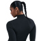 NIKE One Fitted Dri-FIT Fitness Trainingsjacke Damen 010 - black/white XXL