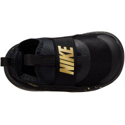 NIKE Flex Runner 4 Baby-Sneaker 001 - black/metallic gold-black 23.5