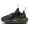 NIKE Flex Runner 4 Baby-Sneaker 001 - black/metallic gold-black 23.5