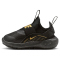 NIKE Flex Runner 4 Baby-Sneaker 001 - black/metallic gold-black 23.5