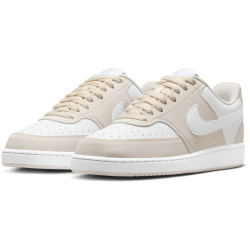 NIKE Court Vision Low Premium Sneaker Damen 002 - phantom/white 36.5