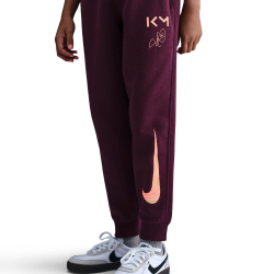 NIKE Kylian Mbappé Club Fleece Jogginghose Kinder 610 - bordeaux/orange pulse/melon tint L (147-158 cm)