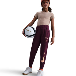 NIKE Kylian Mbappé Club Fleece Jogginghose Kinder 610 - bordeaux/orange pulse/melon tint L (147-158 cm)
