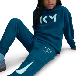 NIKE Kylian Mbappé Club Fleece Jogginghose Kinder 301 - green abyss/igloo L (147-158 cm)