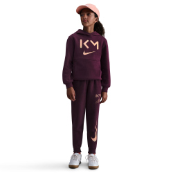 NIKE Kylian Mbappé Club Fleece Hoodie Kinder 610 - bordeaux/orange pulse/melon tint XL (158-170 cm)