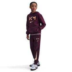 NIKE Kylian Mbappé Club Fleece Hoodie Kinder 610 - bordeaux/orange pulse/melon tint XL (158-170 cm)