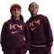 NIKE Kylian Mbappé Club Fleece Hoodie Kinder 610 - bordeaux/orange pulse/melon tint XL (158-170 cm)