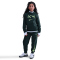 NIKE Kylian Mbappé Club Fleece Hoodie Kinder 390 - seaweed/limelight/vivid green XL (158-170 cm)