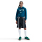 NIKE Kylian Mbappé Club Fleece Hoodie Kinder 301 - green abyss/igloo S (128-137 cm)
