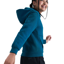 NIKE Kylian Mbappé Club Fleece Hoodie Kinder 301 - green abyss/igloo XL (158-170 cm)