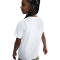 NIKE Sportswear Brandmark T-Shirt Kinder 100 - white S (128-137 cm)