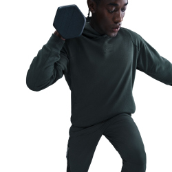 NIKE Pro Training Therma-FIT Midlayer Hoodie Herren 390 - seaweed/black M