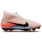 NIKE Jr. Superfly 10 Academy NIKE United FG/MG Fußballschuhe Kinder 600 - silt red/racer blue 34