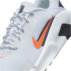 NIKE Flex Train Fitnessschuhe Herren 109 - white/safety orange-black 41