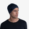 BUFF Fleece Strickmütze Solid navy